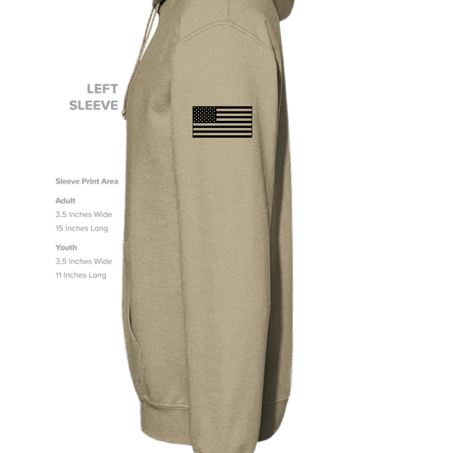 MILITARY GREEN - SLEEVE_LEFT