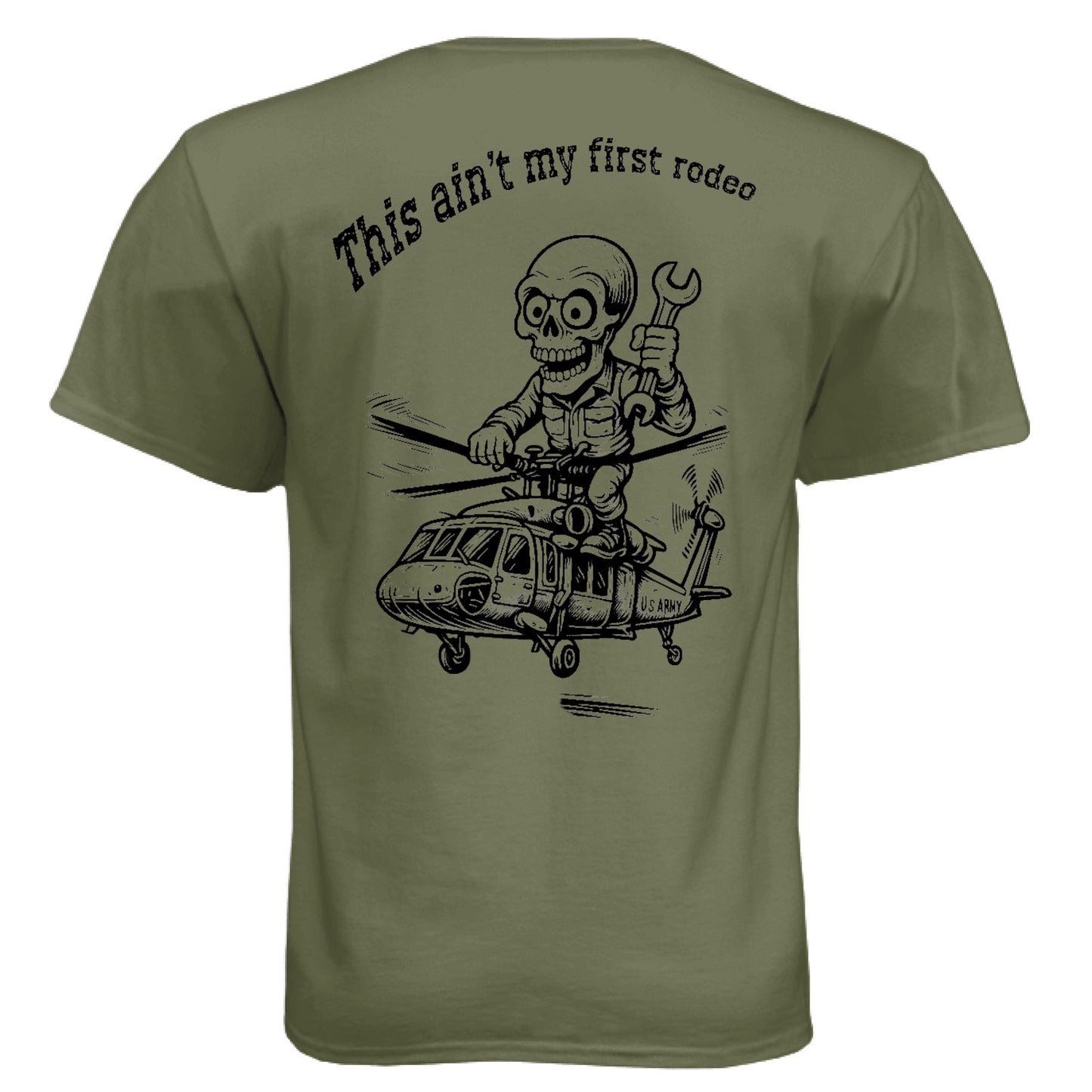 Military Green - BACK
