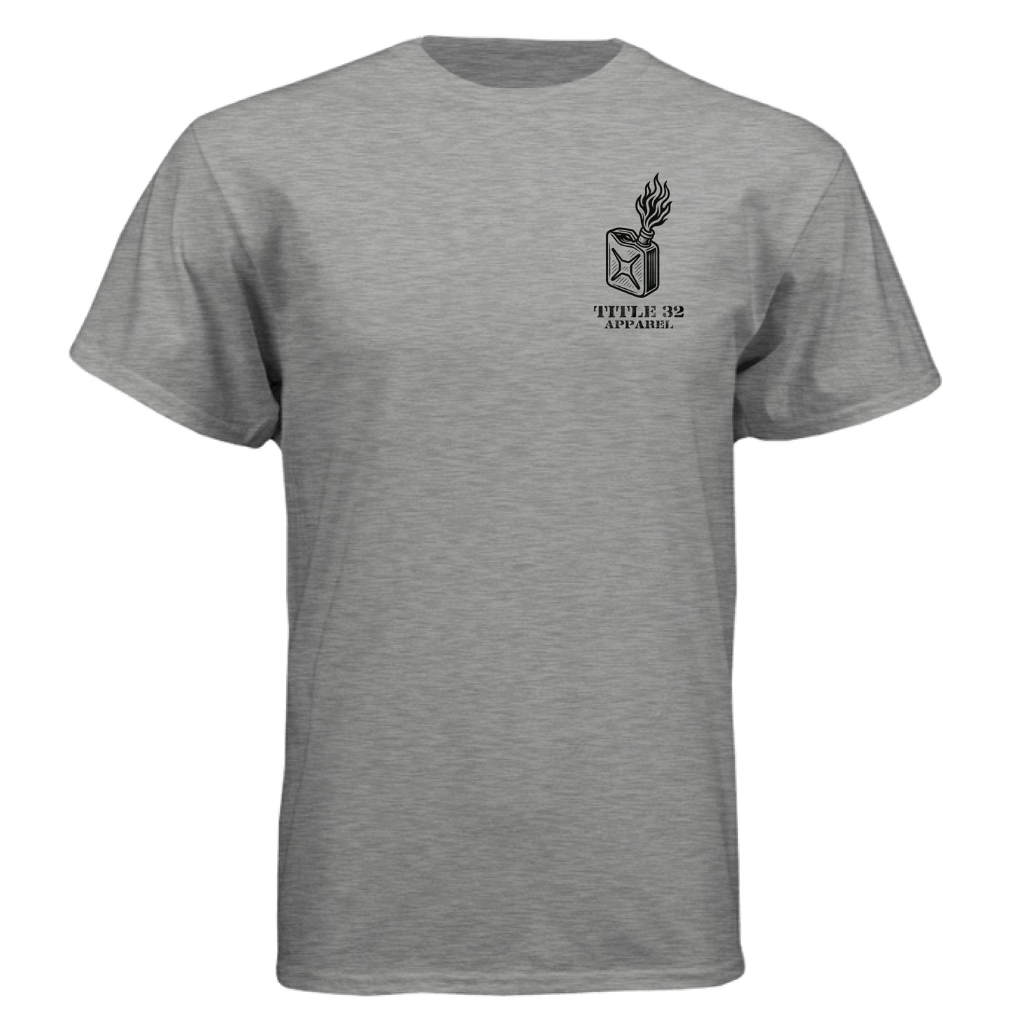 Dark Heather Grey (60/40) - FRONT