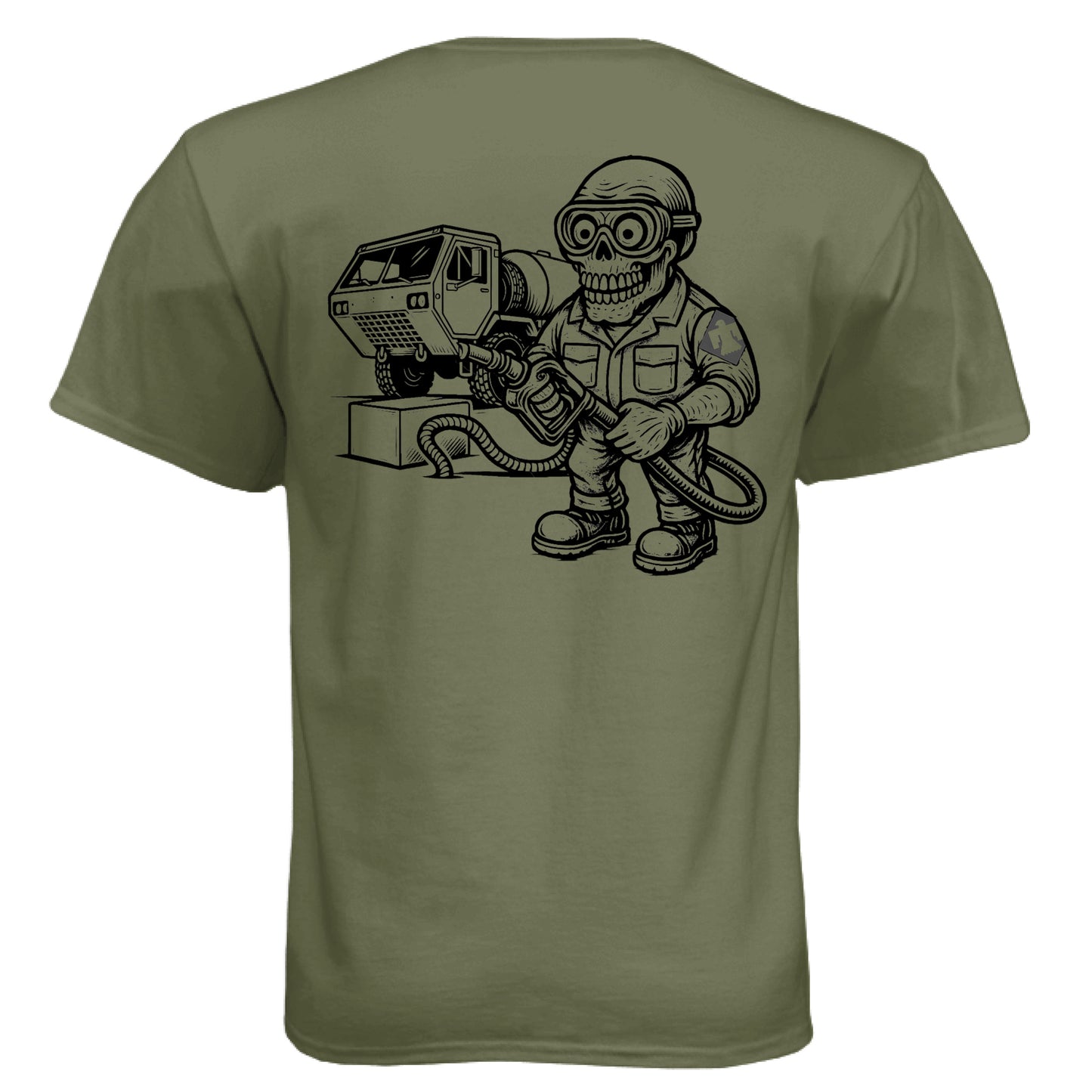 Military Green - BACK