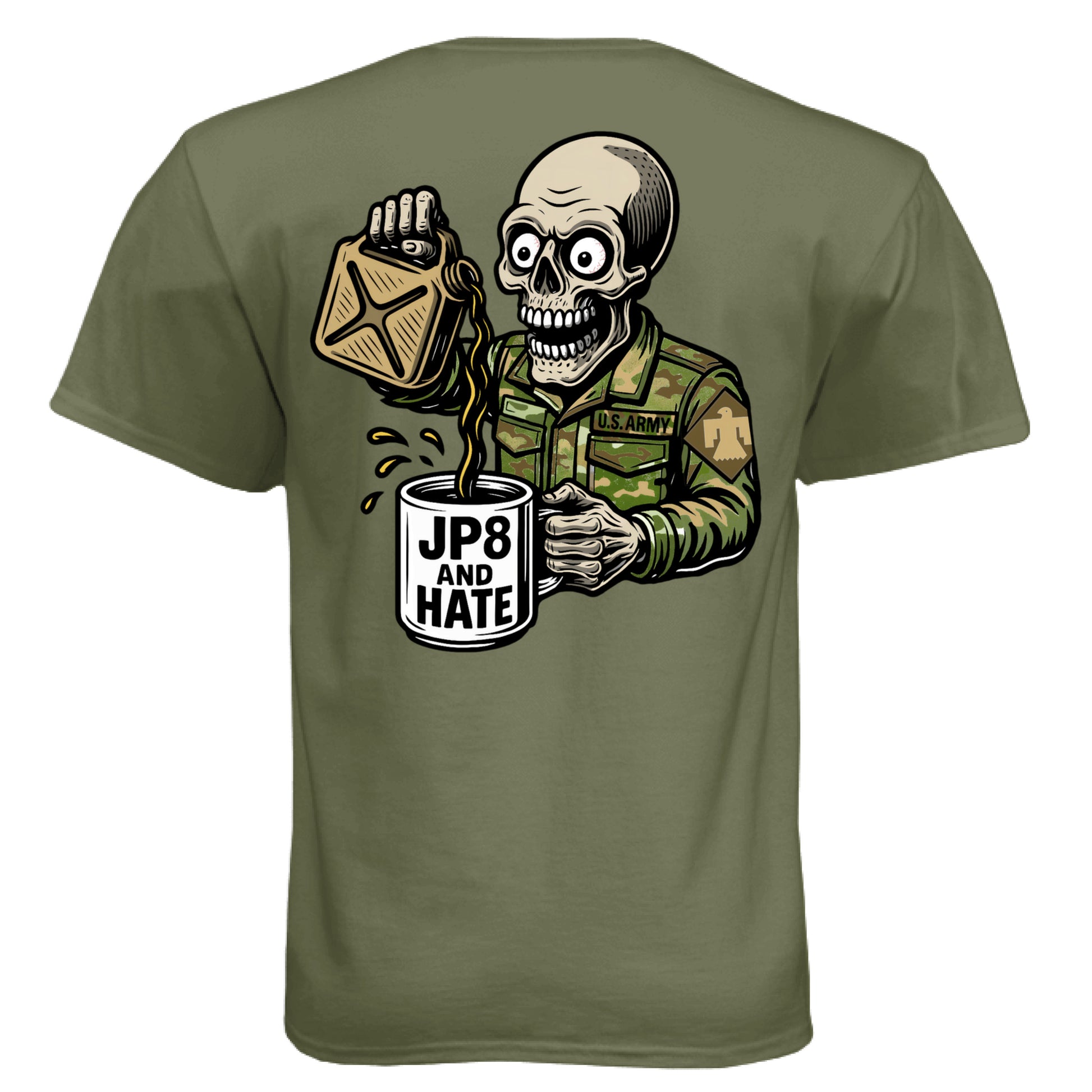 Military Green - BACK