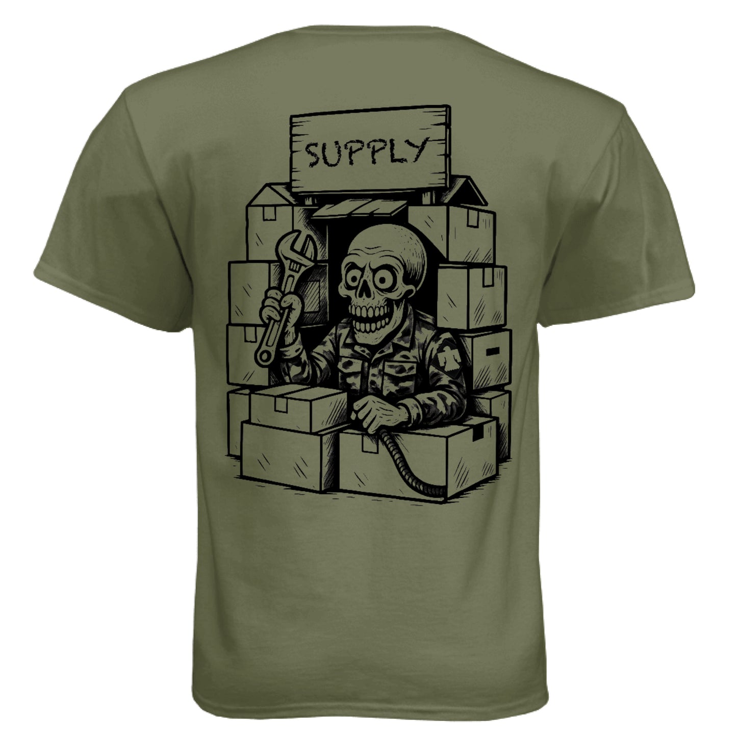 Military Green - BACK