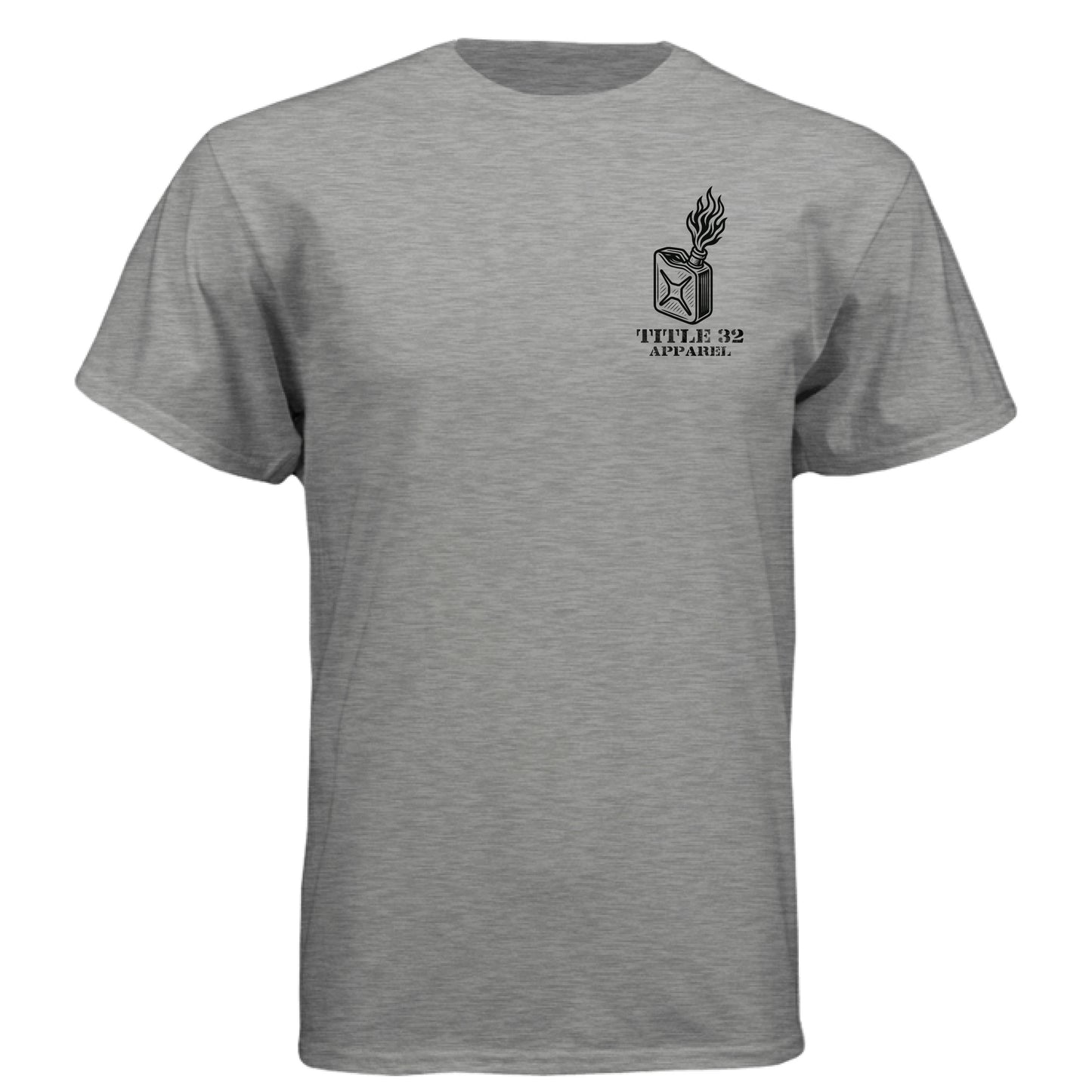 Dark Heather Grey (60/40) - FRONT