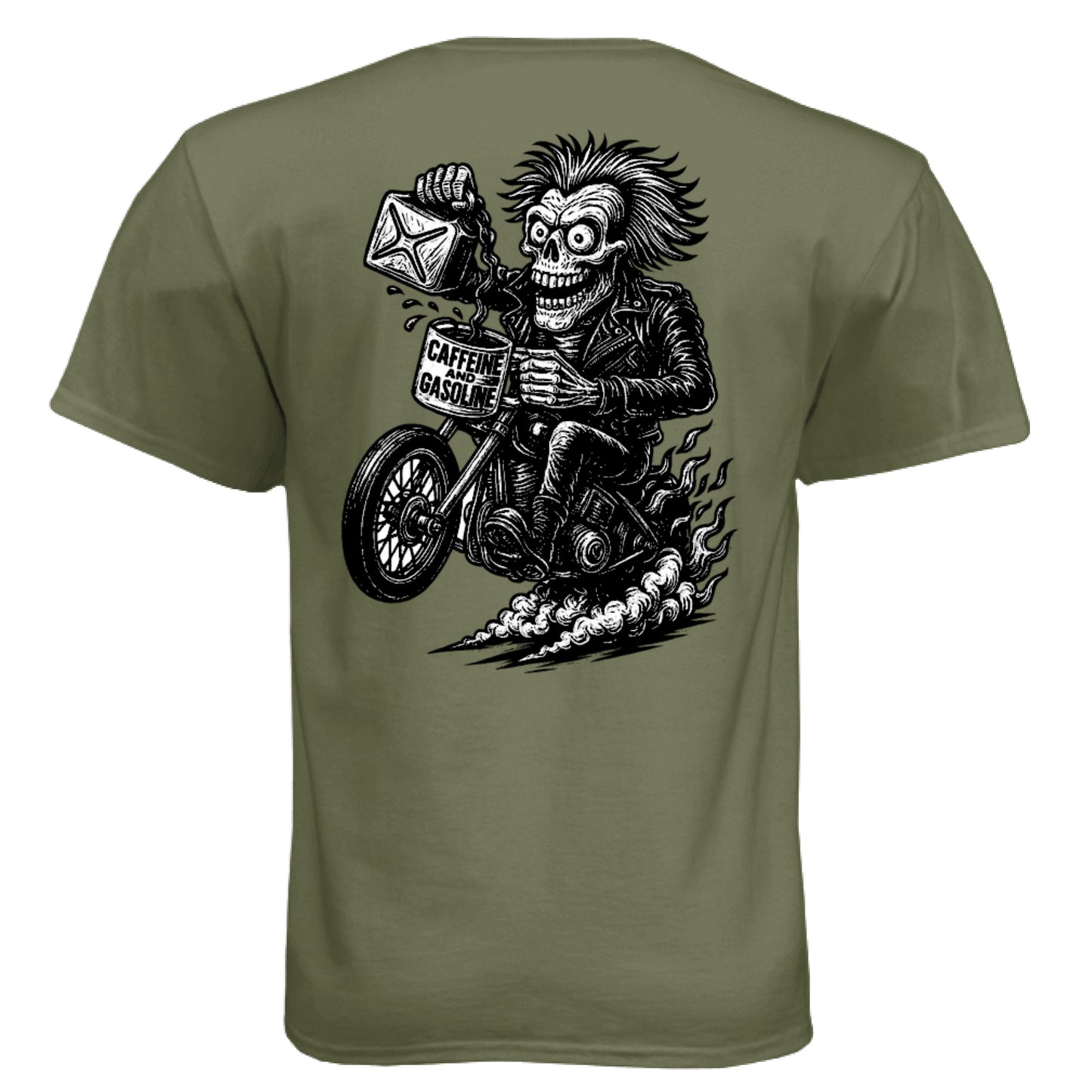 Military Green - BACK