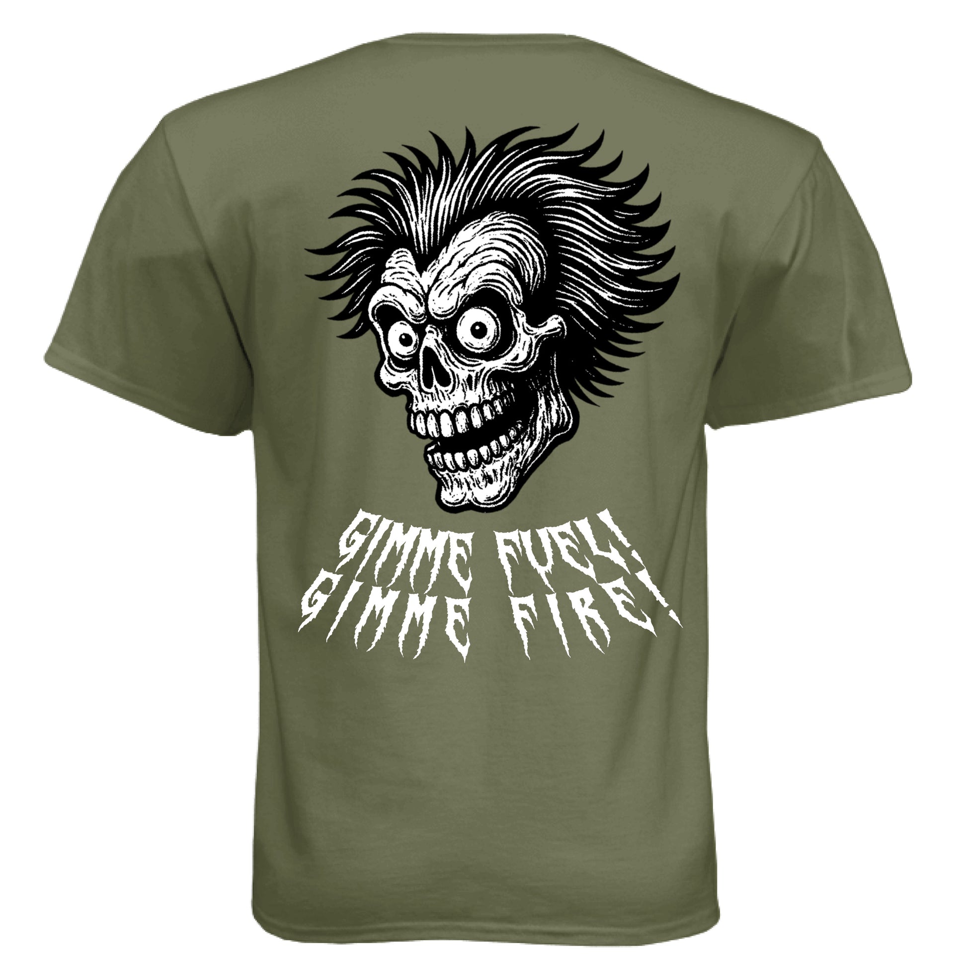 Military Green - BACK