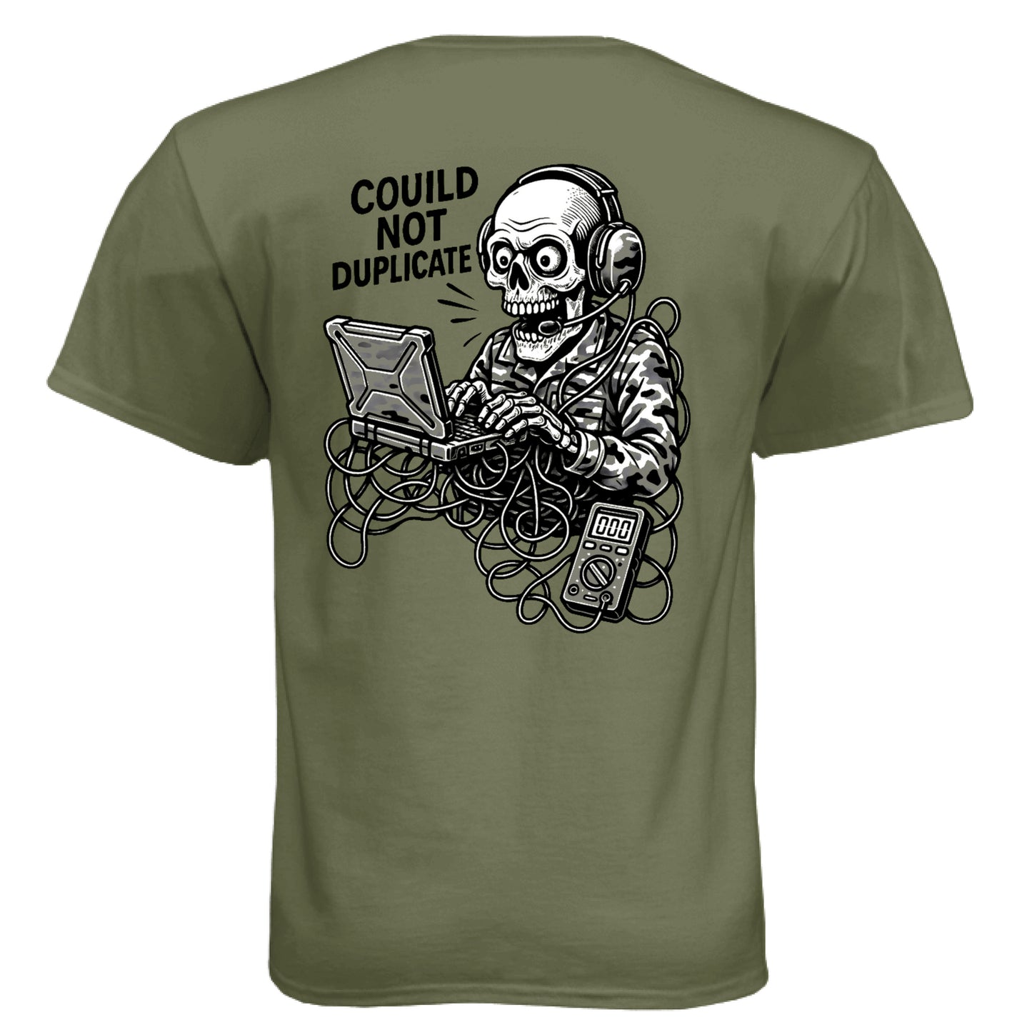 Military Green - BACK
