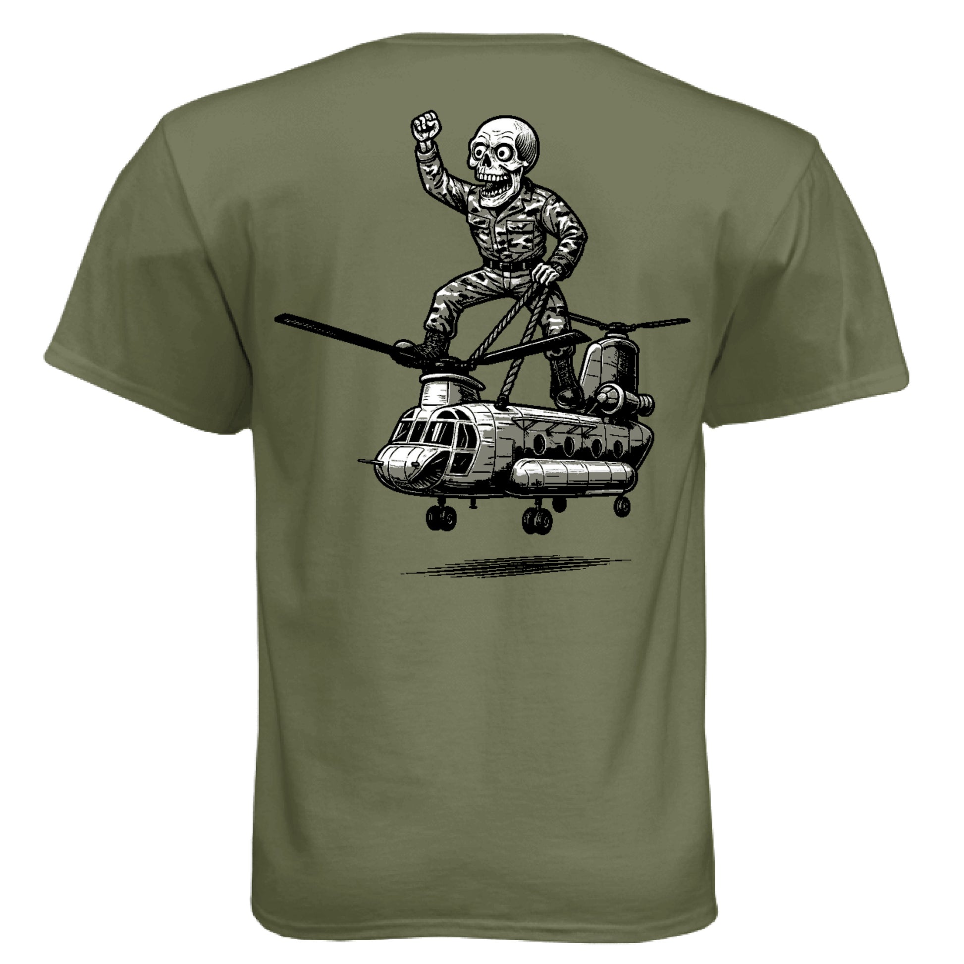 Military Green - BACK