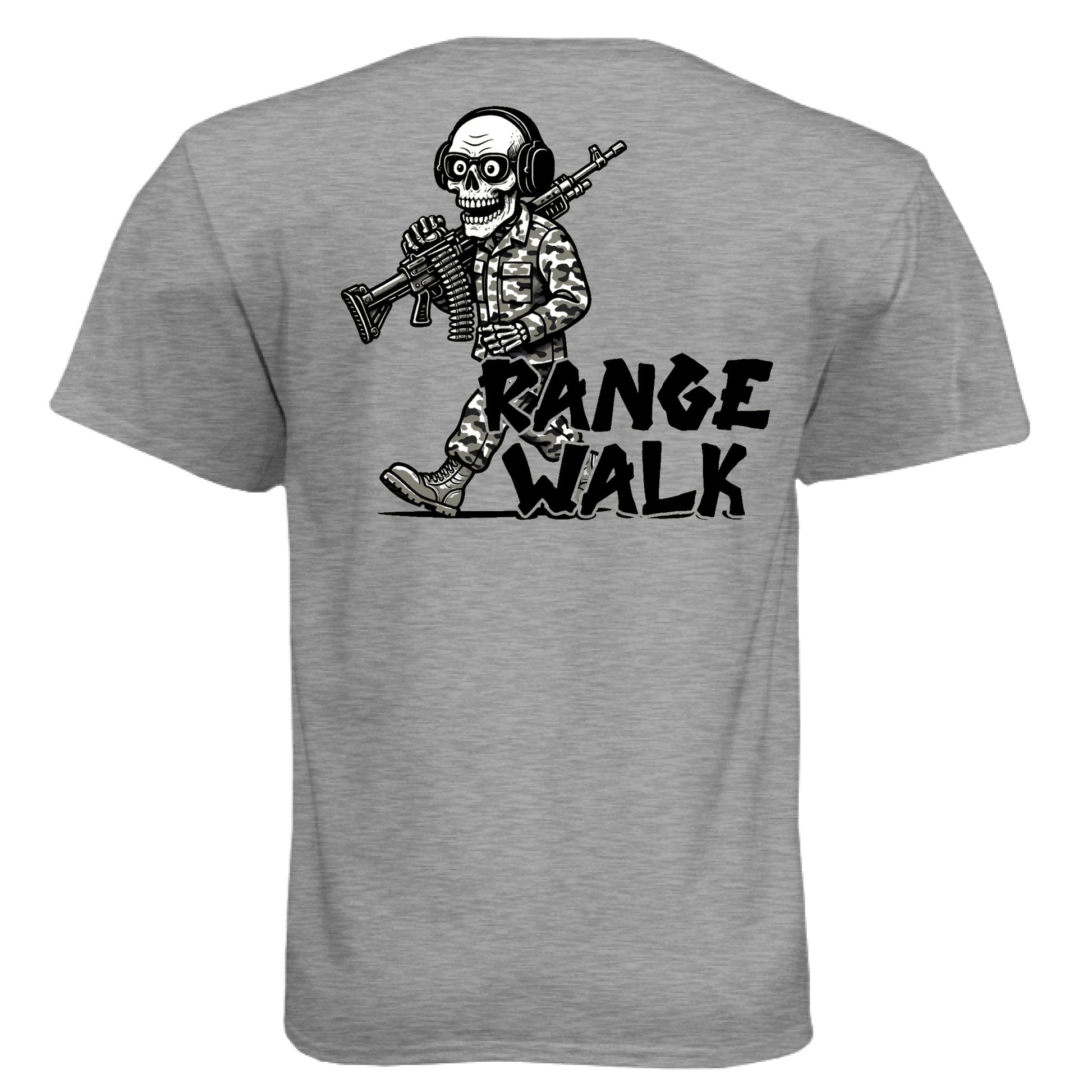 Dark Heather Grey (60/40) - BACK