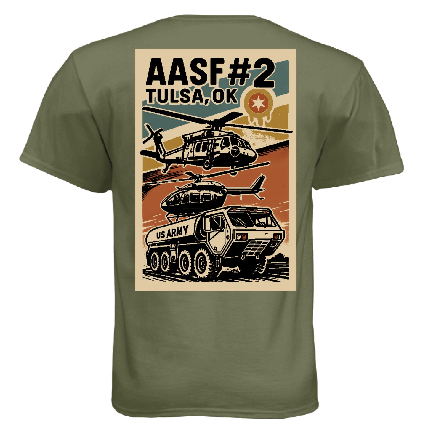 Military Green - BACK