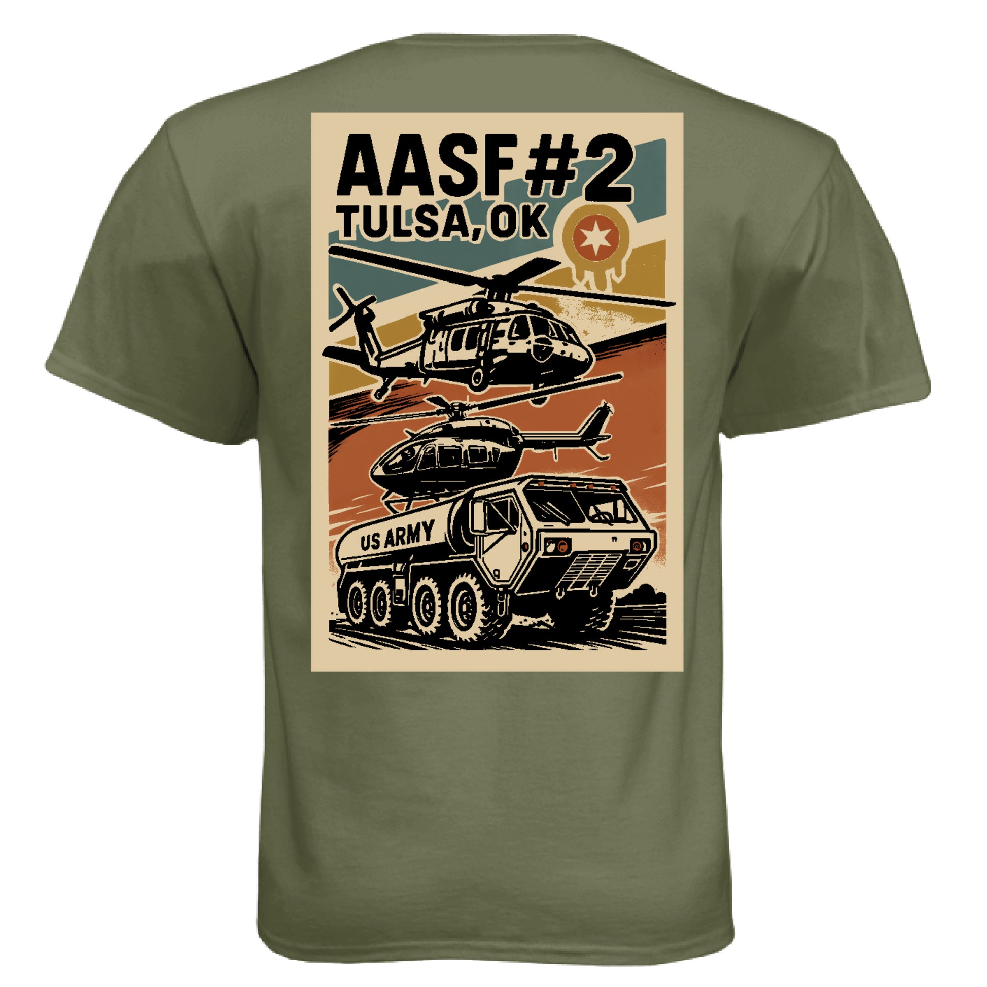 Military Green - BACK