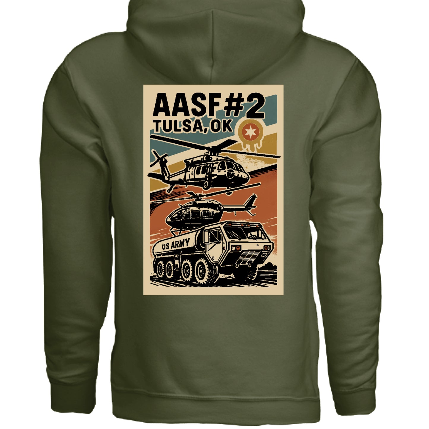 Military Green - BACK