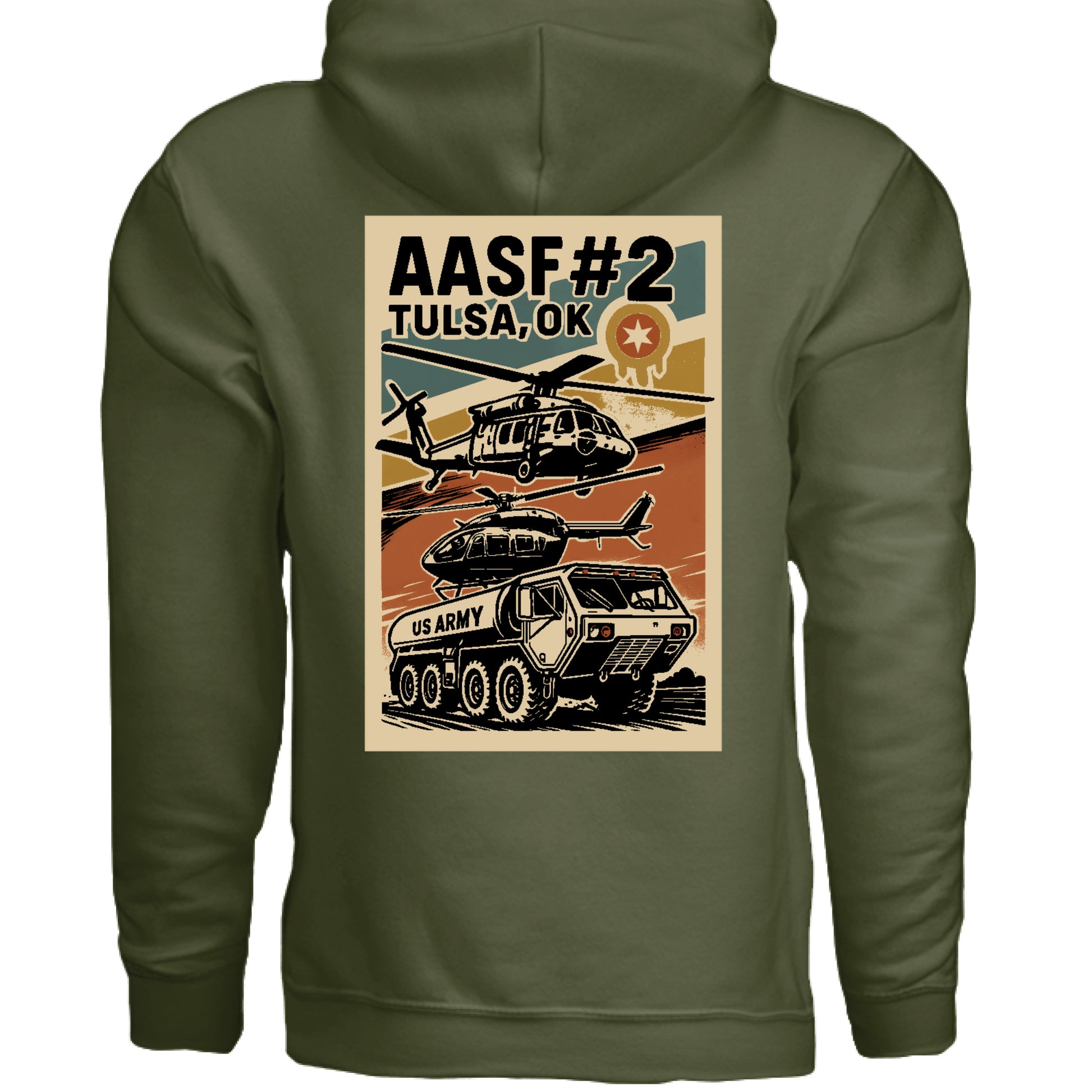 Military Green - BACK