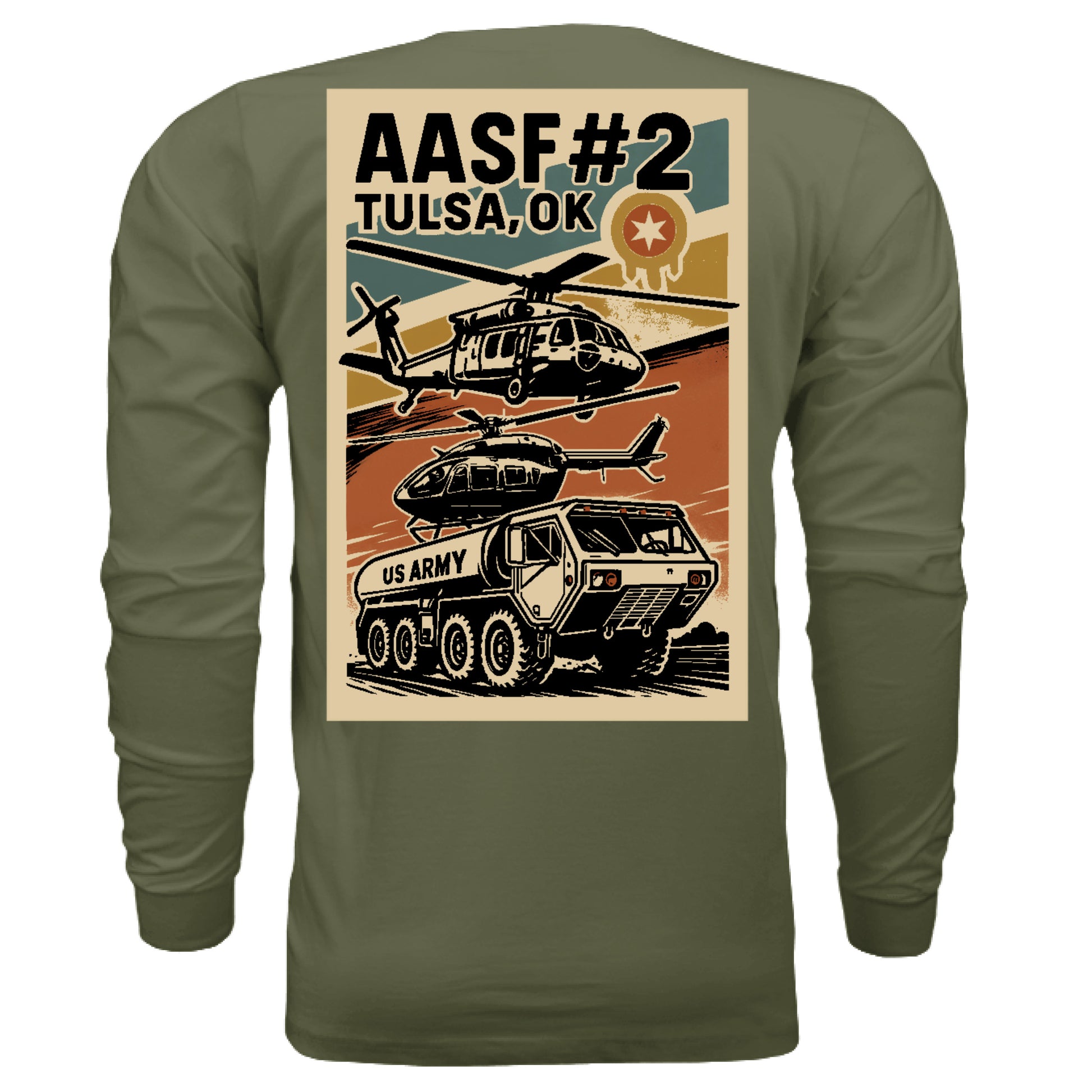 Military Green - BACK